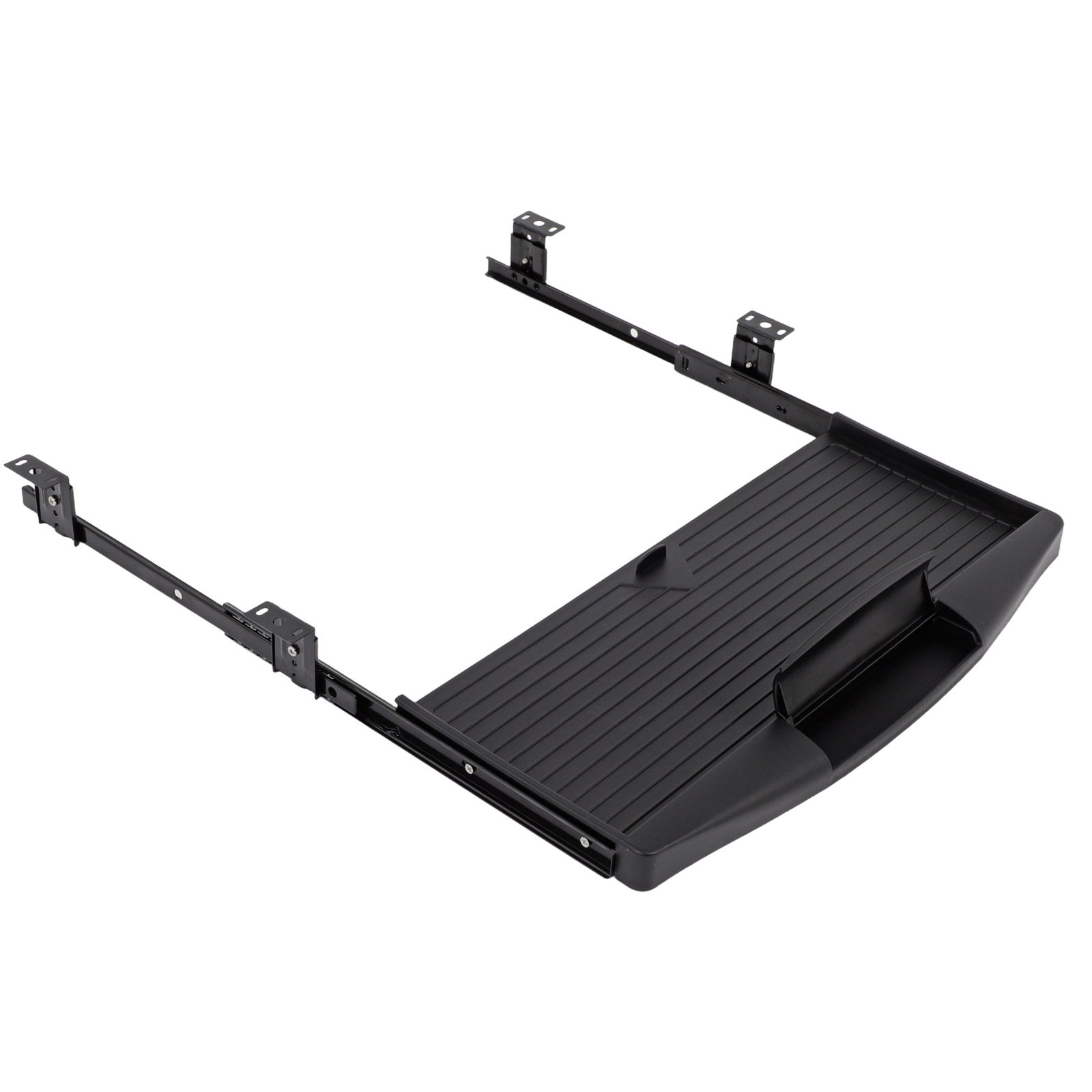 Keyboard Drawer Under - Slide Out Keyboard Tray Under Table