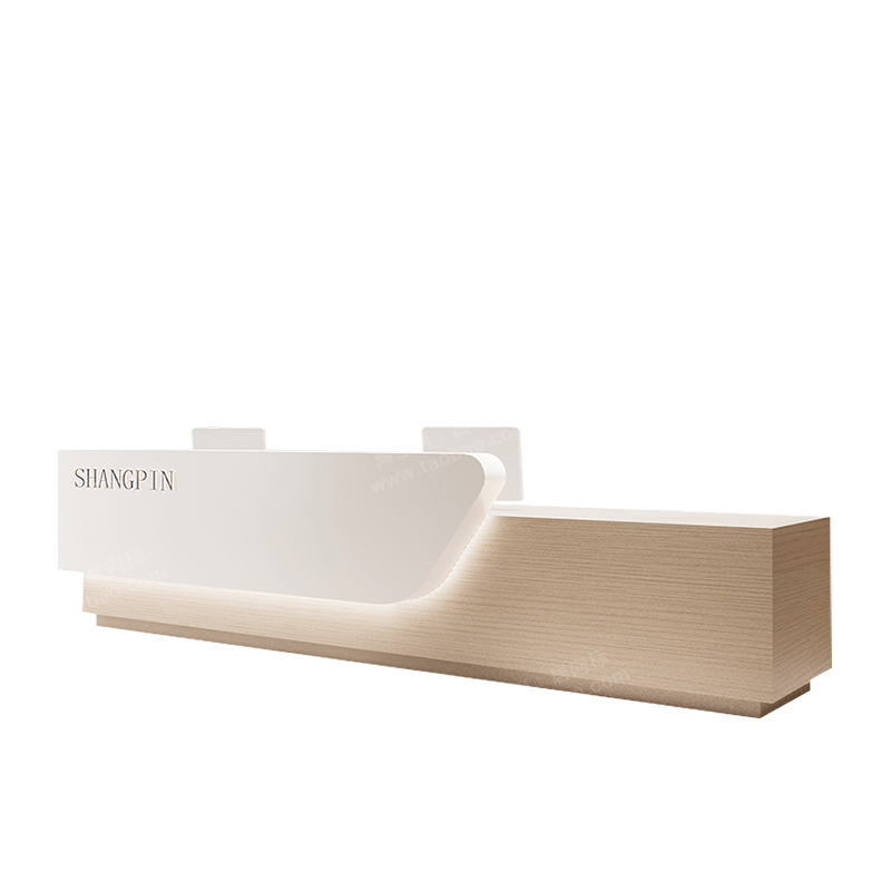 Office Furniture Usa - Storage Luxury Reception Desk Simple Modern