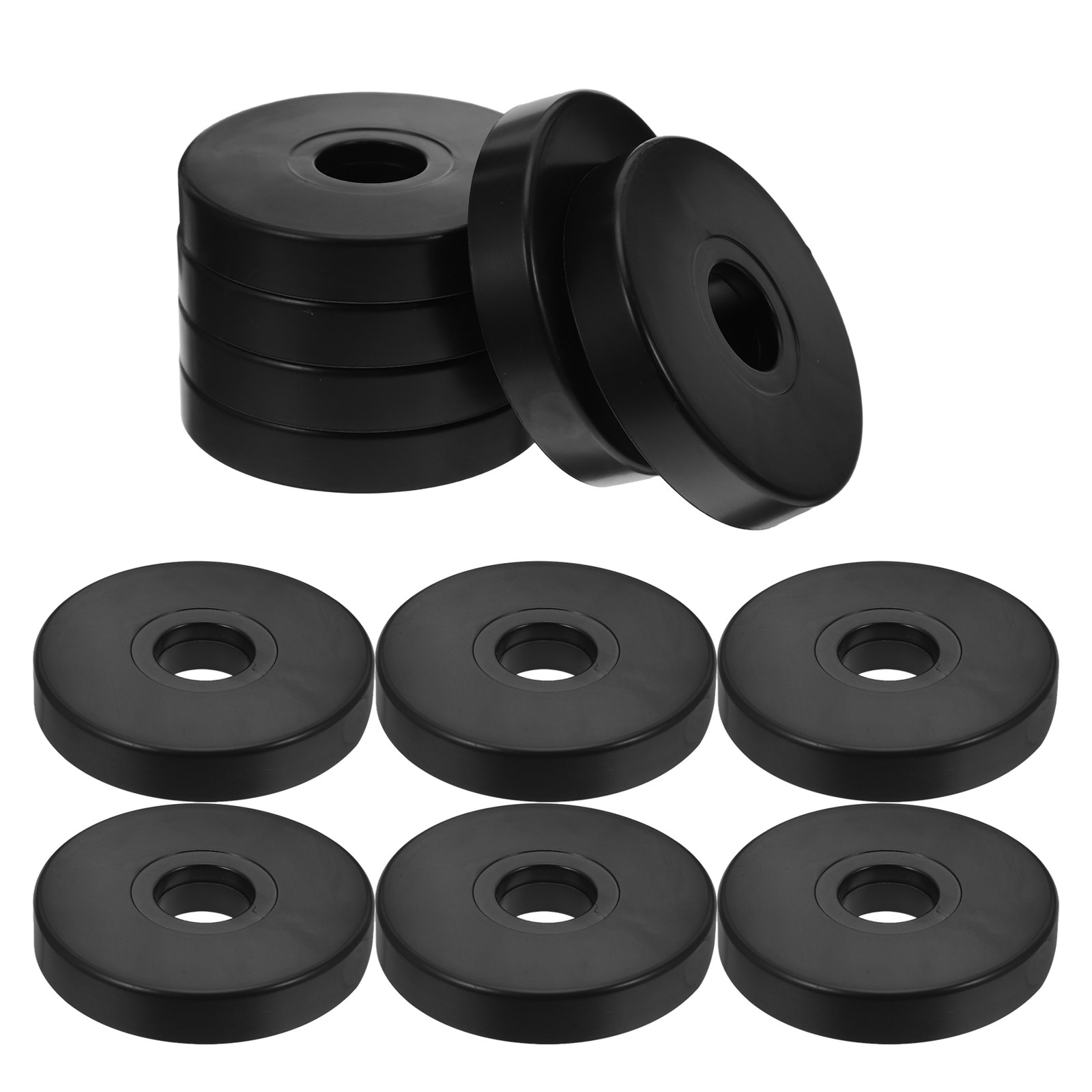 Office Furniture Home - 12Pcs Non Slip Round Caster Pads