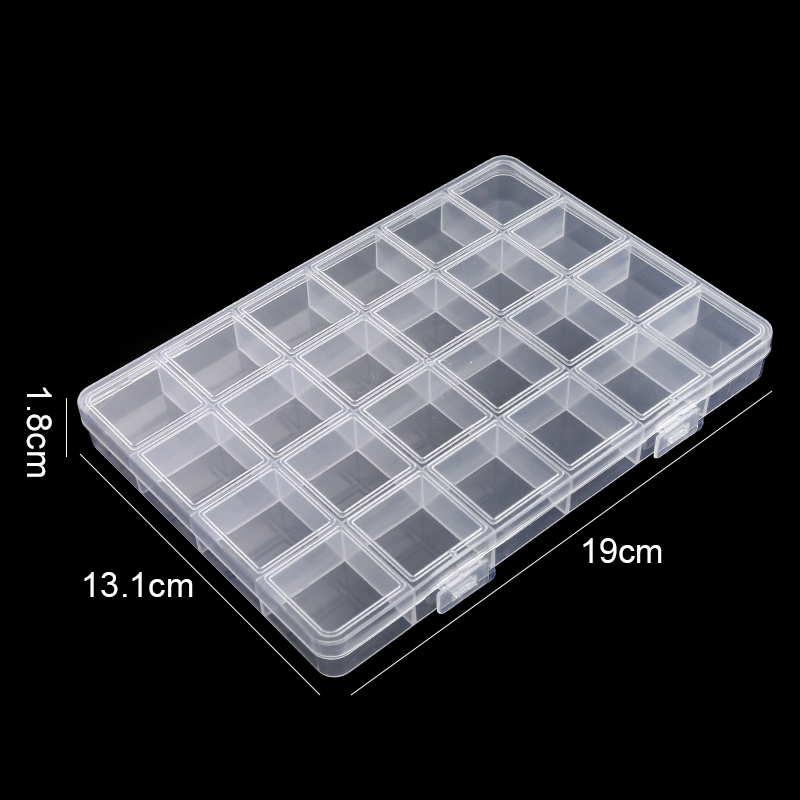 Office Furniture Solutions - Transparent Storage Mini Container for Storage