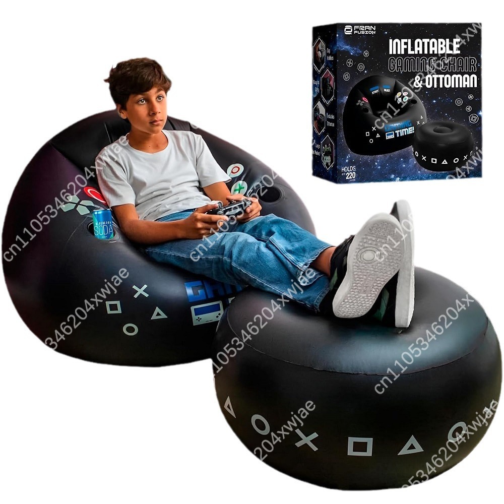 Inflatable Gaming Chair with C - Office Furniture Home ulasan dan harga