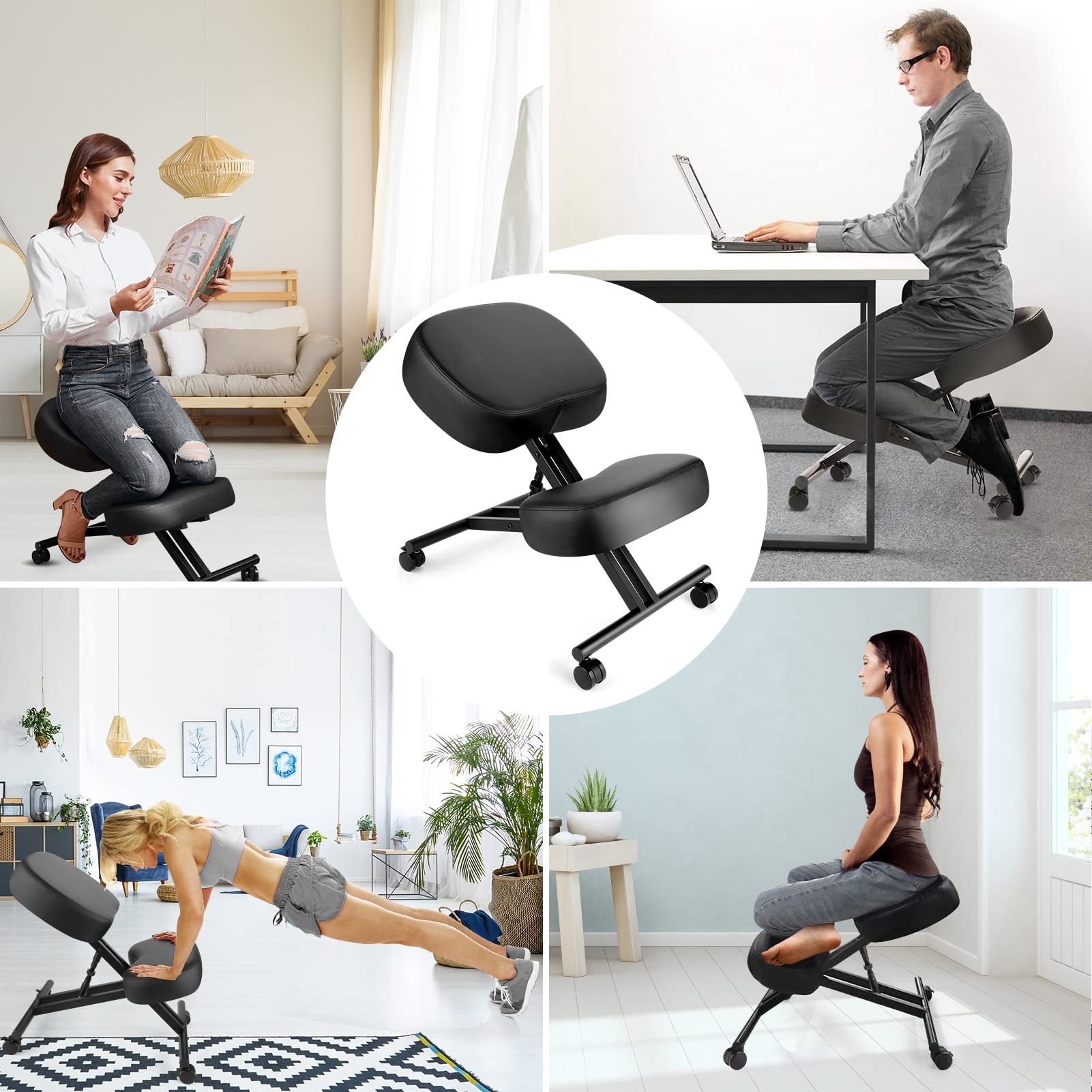 Kneeling Chair Ergonomic for O - Office Furniture Home ulasan dan harga