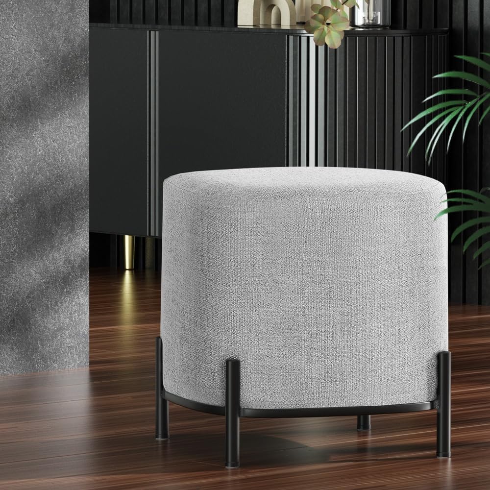 **/Ottoman, Round Footstool Lo - Office Furniture Home ulasan dan harga