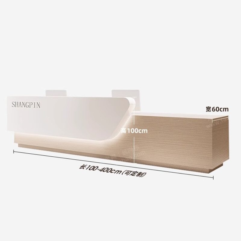 Storage Luxury Reception Desk  - Office Furniture Usa ulasan dan harga