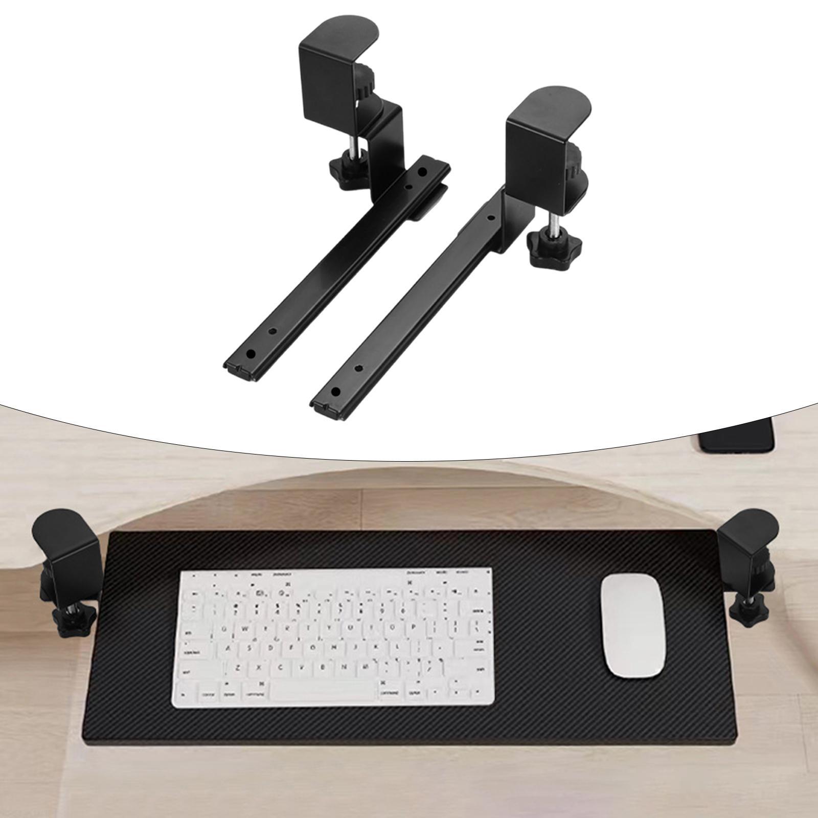 2 Pieces under Desk Keyboard T - Keyboard Drawer Under ulasan dan harga
