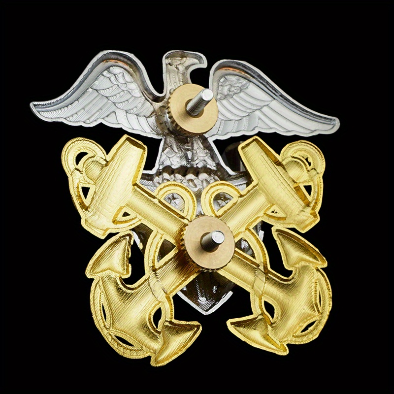 US Naval Officer Hat Badge Eag - Office Furniture Solutions ulasan dan harga