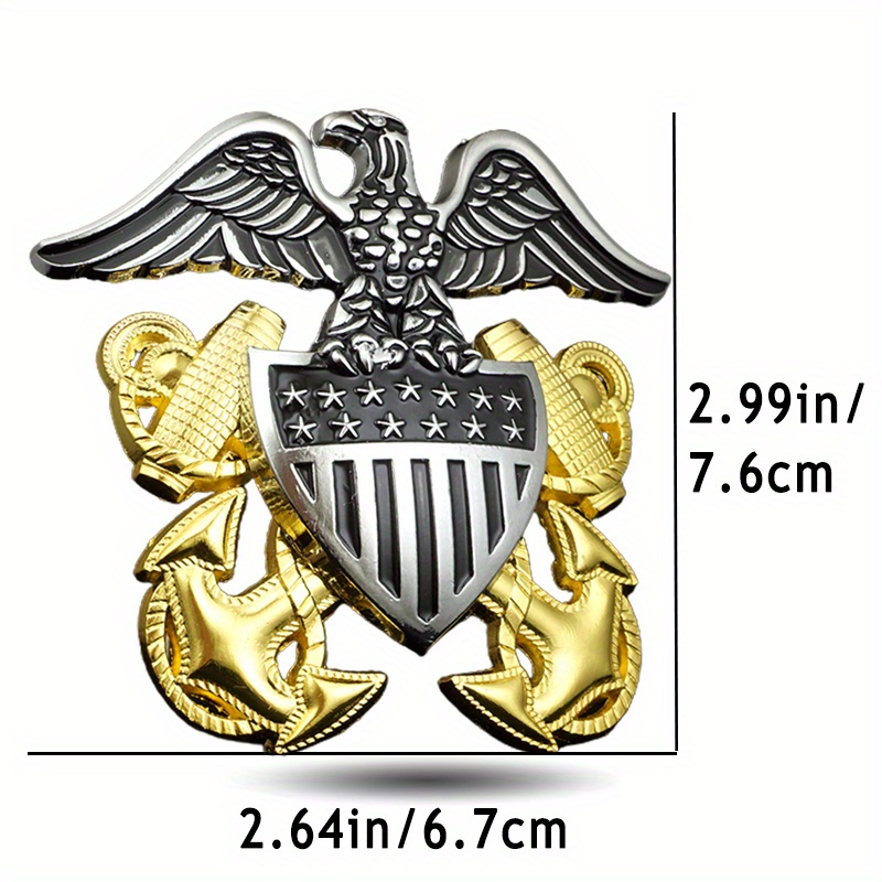 US Naval Officer Hat Badge Eag - Office Furniture Solutions ulasan dan harga