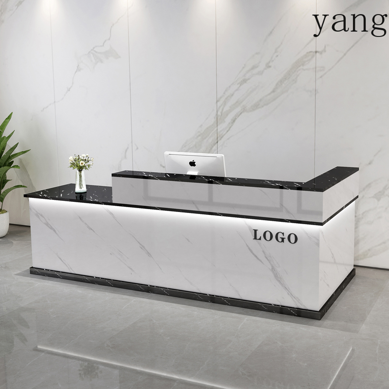 Storage Luxury Reception Desk  - Office Furniture Usa ulasan dan harga