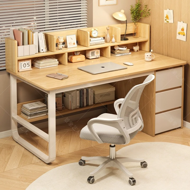 Firm Desk Simple Bookshelf Int - Office Furniture Factory ulasan dan harga